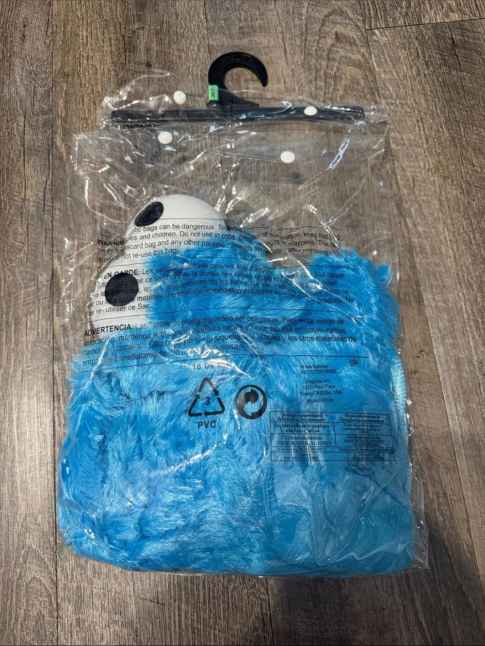 Sesame Street Cookie Monster Toddler Costume - 12 to 18 Months